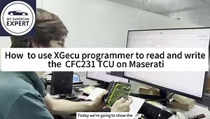 How to use XGecu programmer to read and write the CFC231 TCU on Maserati #Supercars #CFC231 #TCU #xgecu GET IT NOW 👉 https://mysupercarexpert.com/products/maserati-quattroporte-m156-granturismo-grancabrio-m145-2007-2019-transmission-control-unit-tcu-cf231f-52-used?_pos=1&_sid=9e4e83226&_ss=r | My Supercar Expert