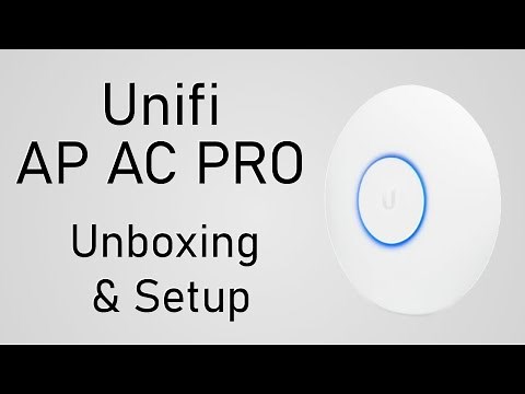 Unifi AP AC Pro Mesh Network Kit | Unboxing & Setup