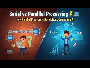 Serial vs Parallel Processing 💻 Why CPUs Use Both Serial and Parallel Processing 🔀
