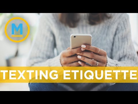 How to practice good text messaging etiquette | Your Morning