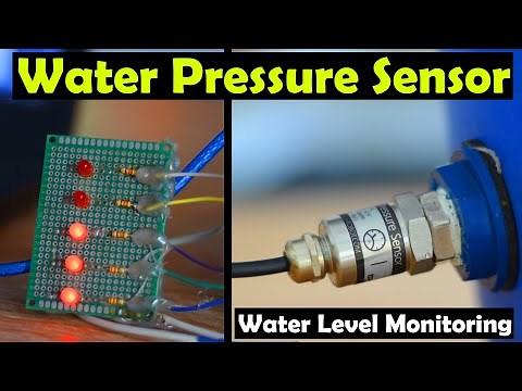 Arduino Water Pressure Sensor Project, Water Level Pressure Sensor, Water pressure monitoring