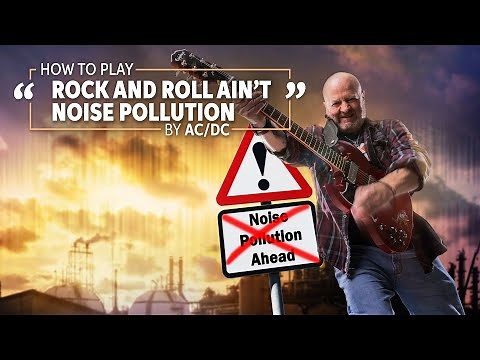 How to Play “Rock and Roll Ain’t Noise Pollution” by AC/DC | Guitar Lesson