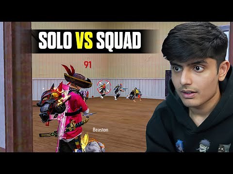 FREE FIRE KING IS BACK! SOLO VS SQUAD GAMEPLAY | GARENA FREE FIRE