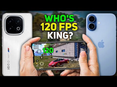 iQOO 13 vs iPhone 17 | Who is The Real 120 FPS King?👑 Full Comparison