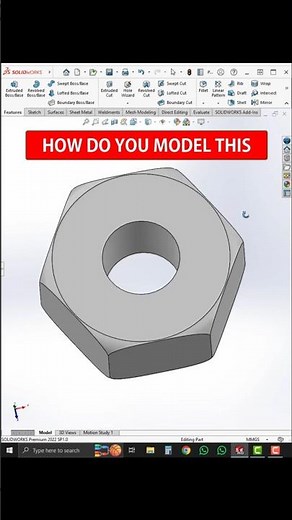 SOLIDWORKS TUTORIAL | SOLIDWORKS 3D MODELING | 3D DESIGN