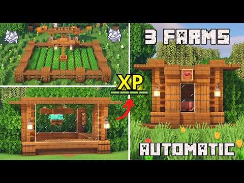 3 Automatic Farms in Minecraft 1.21 | Easy Tutorial