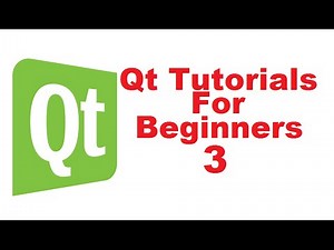 Qt Tutorials For Beginners 3 - First Qt Application