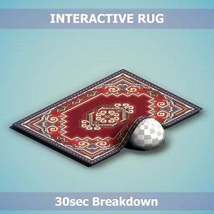Learn how to make an interactive rug with Unity's Shader Graph in this step-by-step video tutorial presented by Josué Ortigoza Ramos. Watch it here: https://80.lv/articles/learn-how-to-make-interactive-rug-with-unity-s-shader-graph/ | 80 Level