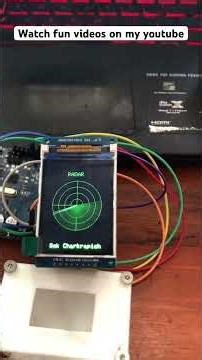 How to make own rada with Arduino LCD screen