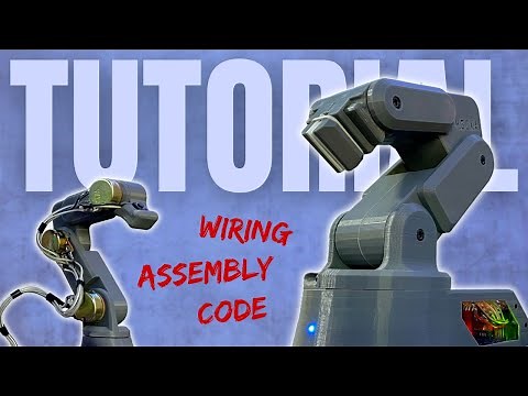 How to Build a 3D Printed Robot Arm Tutorial (Arduino Based) - Part One