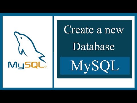 How to create a new Database in MySQL