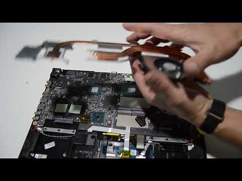 How to Disassemble MSI GF63 Thin Laptop