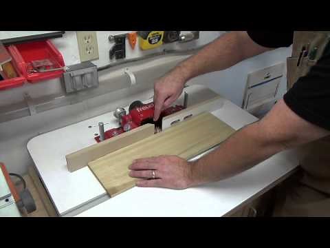 Router Table Jointing