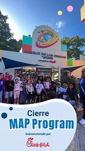 🚀Cierre del MAP Program (Mathematical Approach towards Proficiency) subvencionado por Chick-fil-A en los Clubes de Aguas Buenas, Arecibo, Bayamón e Isabela desde enero 2024. ⚡100 participantes en total disfrutaron un día en el Parque de las Ciencias como parte del cierre del programa. Durante el programa, los participantes recibieron actividades de STEM, refuerzo especializado en matemáticas, apoyo en tareas y actividades de enriquecimiento. ✨🫶Agradecemos a Chick-Fill-A por ser aliados del des
