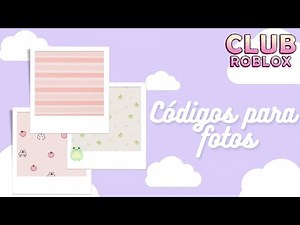 +40 Códigos de fotos para Club Roblox 💖✨(sopitaart)