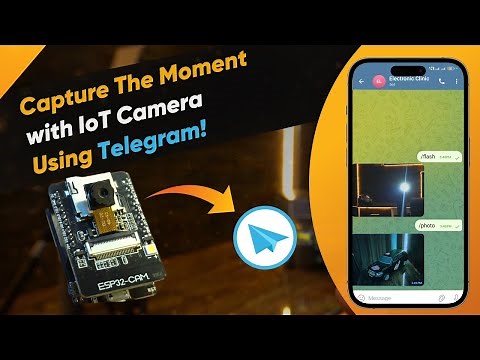 IoT Camera using ESP32 Cam and Telegram