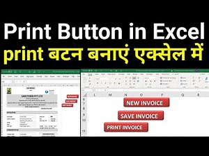 Print Button in Excel
