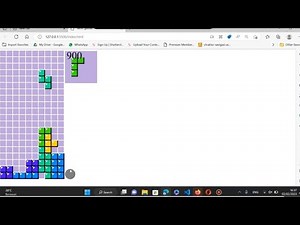 Membuat Game Tetris dengan menggunakan visual studio code - gratis source code
