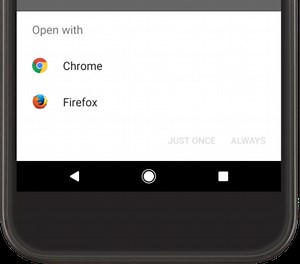 Sending the user to another app  |  App architecture  |  Android Developers