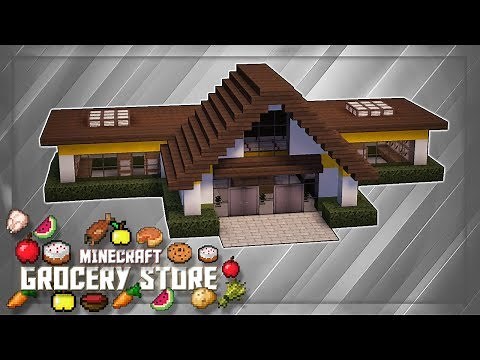 Minecraft: How To Build A Grocery Store
