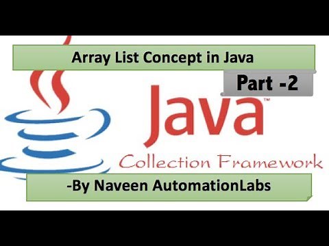 ArrayList: Java Collections Framework Tutorial Part 2