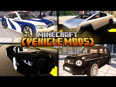 12 Best Minecraft Vehicle Mods Of All Time (Forge/Fabric)