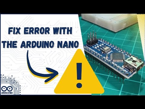 Arduino Nano Upload Error Exit Status 1 Fix – Wrong Processor Setting in Arduino IDE Upload Sketch