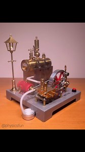25K views · 3K reactions | Steam Engine with Generator: celebrate the...