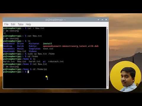 Copy and Move Files on Raspberry Pi using the Terminal | Step-by-Step Tutorial