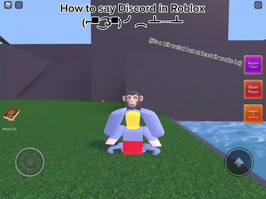 How to say Discord in Roblox (⌐▀ ͜ ͡ʖ▀) ╯︵ ┻─┻ #discordservers #roblox #dora #lol #boots #howto #xyzbca #comedy