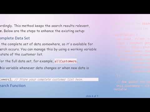 How to Effectively Search a Multi-Page Table in Angular