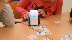 This cute robot will teach your 3-year-old to code