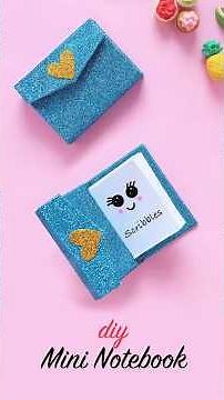 DIY Mini Notebook | Back To School | Craft Ideas