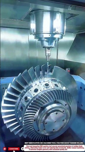 Best Innovative CNC Machine Tool for Precision Turbine Milling