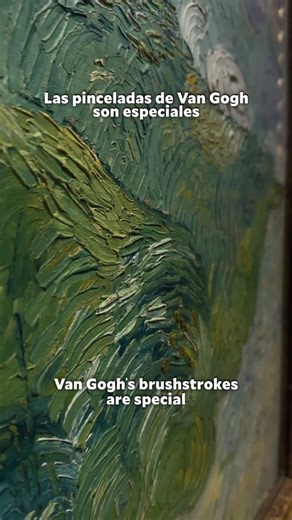 National Gallery of Art on Instagram: "¿Alguna vez te has preguntado por qué los cuadros de Vincent van Gogh tienen una textura particular? Esta apariencia se debe a una técnica especial que usó al crearlos: el “impasto”. Cuando un artista utiliza este método, aplica la pintura al lienzo de forma tan densa que crea una textura tridimensional. Este cuadro, “Campos de trigo verdes, Auvers”, es un buen ejemplo. La pintura sobresale de la superficie como si Van Gogh la esculpiera, dando a la obra un