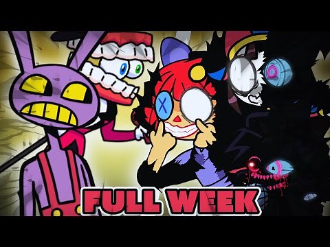 FRIDAY NIGHT FUNKIN' mod EVIL BF n Pomni VS CAINE n JAX FULL WEEK