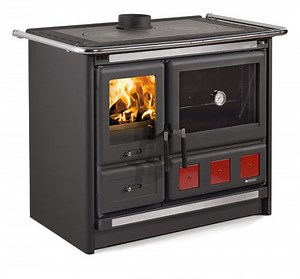 LA NORDICA Rosa XXL 5.0 Kuzine Soba (Antrasit) - Şömine Aksesuarcısı