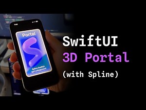 Spline +: SwiftUI: Building a Device Tilt-Controlled 3D Portal Experience 📱