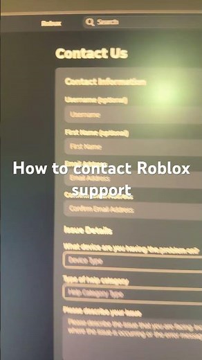 How to contact Roblox support