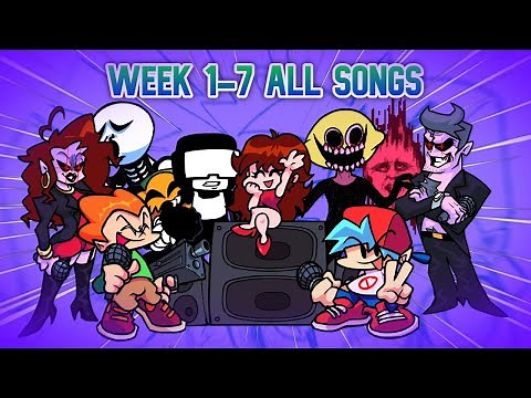 Friday Night Funkin' - All Songs Weeks 1 to 7 (Week 7 Update)