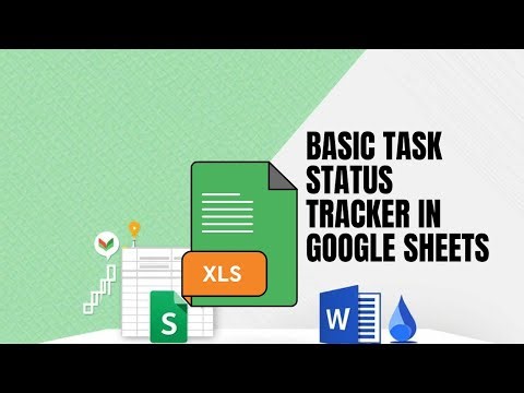Simple Task Tracker with Status in Google Sheets in Just 1 Minute| Easy To Build!