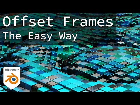 Offset Keyframes Quickly and Easily || Free Commotion Add-on || Blender 2.91