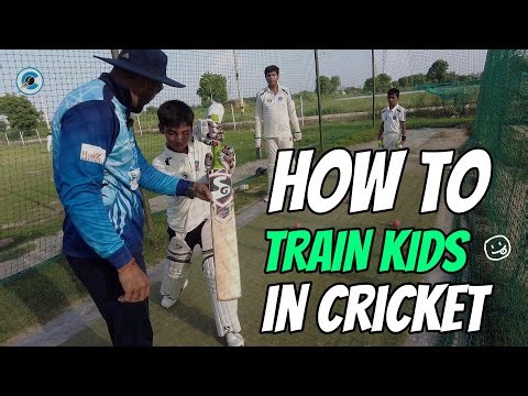 How to Train Kids in Cricket 🏏 | Basic Cricket Techniques for Beginners