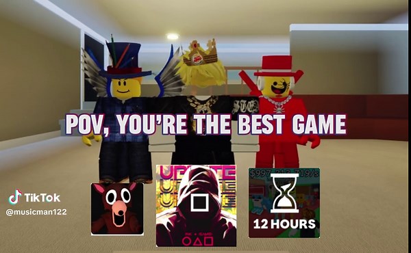 Roblox man on TikTok