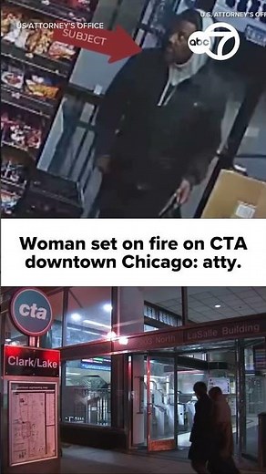 Woman set on fire on Chicago L train, attorney says