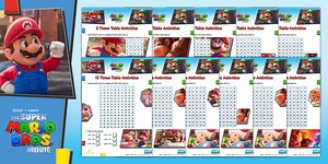 Super Mario Bros.: Mario Maths – Times Tables Worksheets Pack