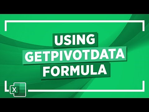 Pivot Tables in Excel: Using GETPIVOTDATA Formula