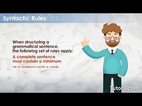 Syntax | Definition, Rules, and Examples