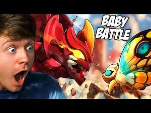 Reacting to BABY DESTOROYAH vs BABY MOTHRA!