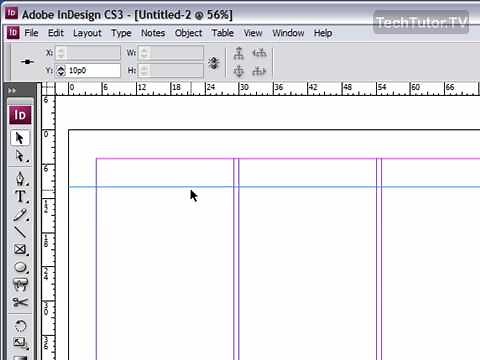Use Snap To Guides in InDesign CS3